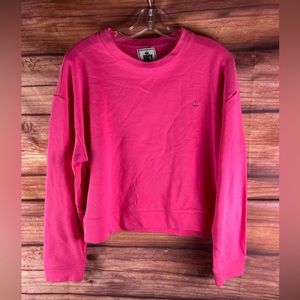 NWOT Juicy pink crop‎ sweatshirt size Large